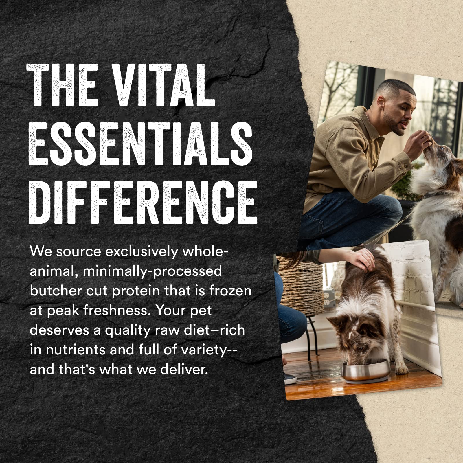 Vital Essentials turkey ground topper resealable bag preserves freshness
