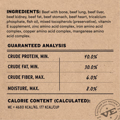 Vital Essentials USA-sourced beef protein supports active dogs with quality, traceable ingredients
