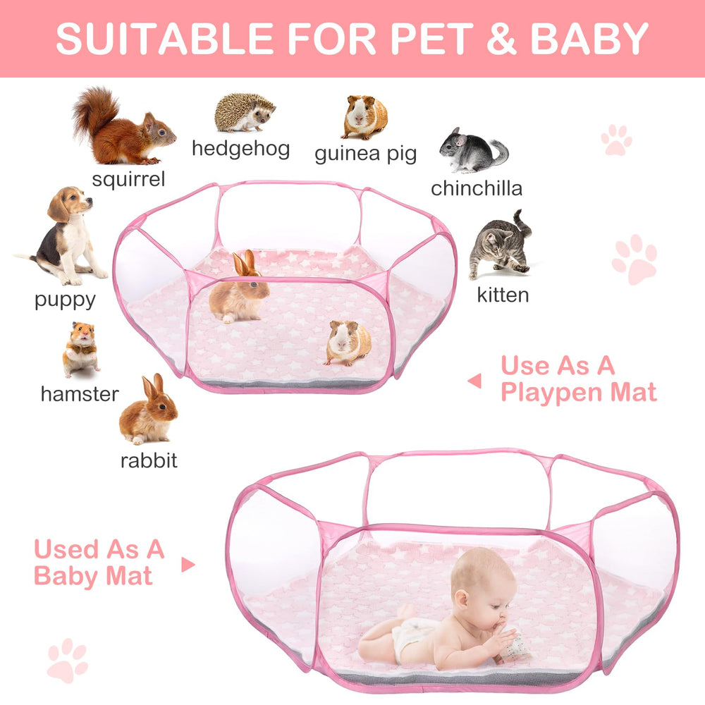 VitalCozy indoor-outdoor habitat suitable for indoor play or outdoor trips.