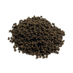 Vitalis Marine Algae Pellets 1mm serving in tank demonstrates slow sinking nutrition for herbivores.