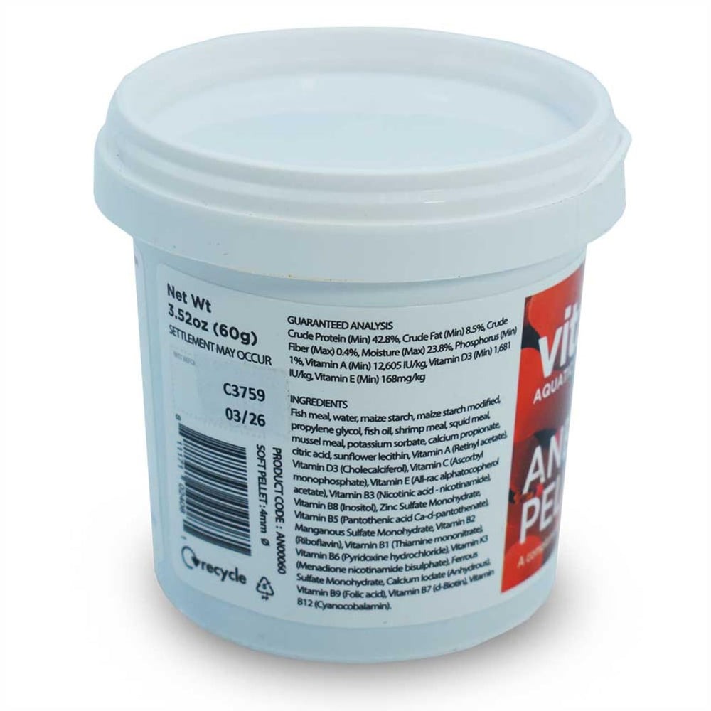 Vitalis Marine Pellets for invertebrates, reef-safe nutrition in aquariums