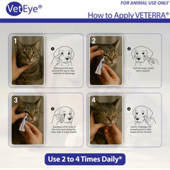 VetEye cream cat eye ointment supports feline eye comfort