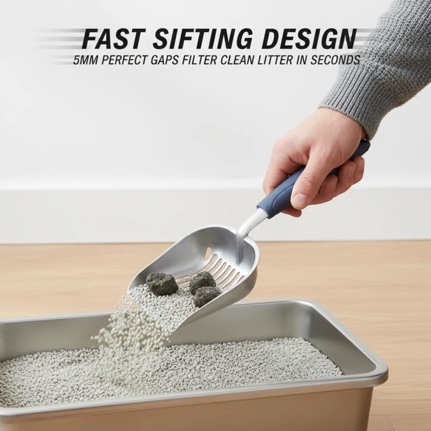 Vitisyao scoop holder keeps the scoop off the floor and clean