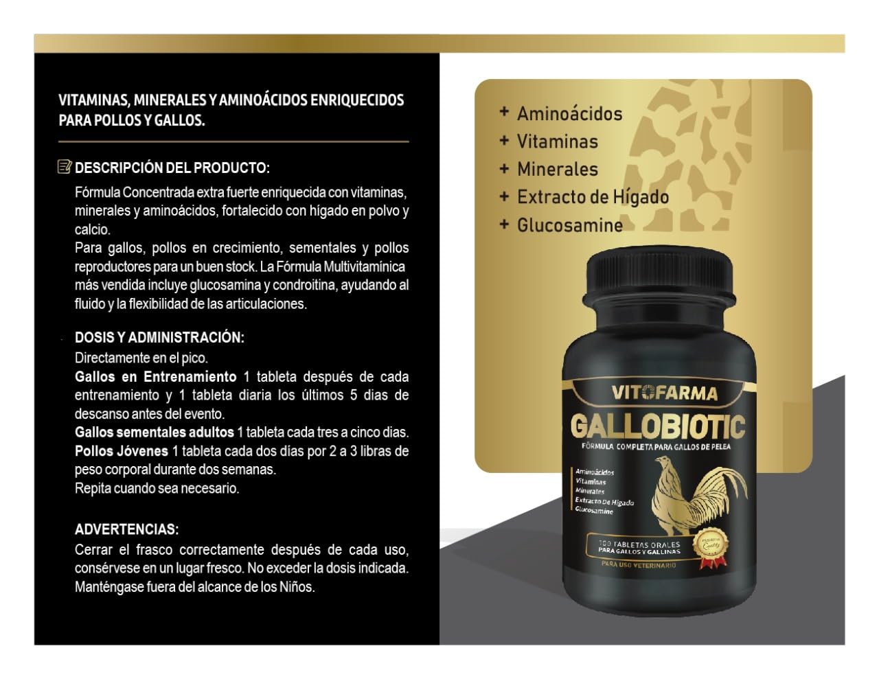 Poultry health use scene featuring Gallobiotic for breeding and growth
