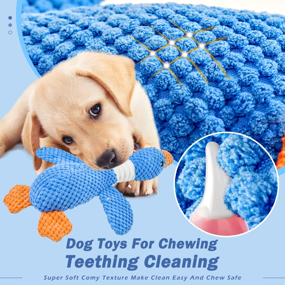 Vitscan goose long neck interactive toy for tugging and fetch.