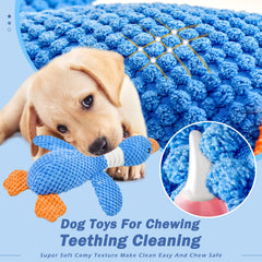 Vitscan goose long neck interactive toy for tugging and fetch.
