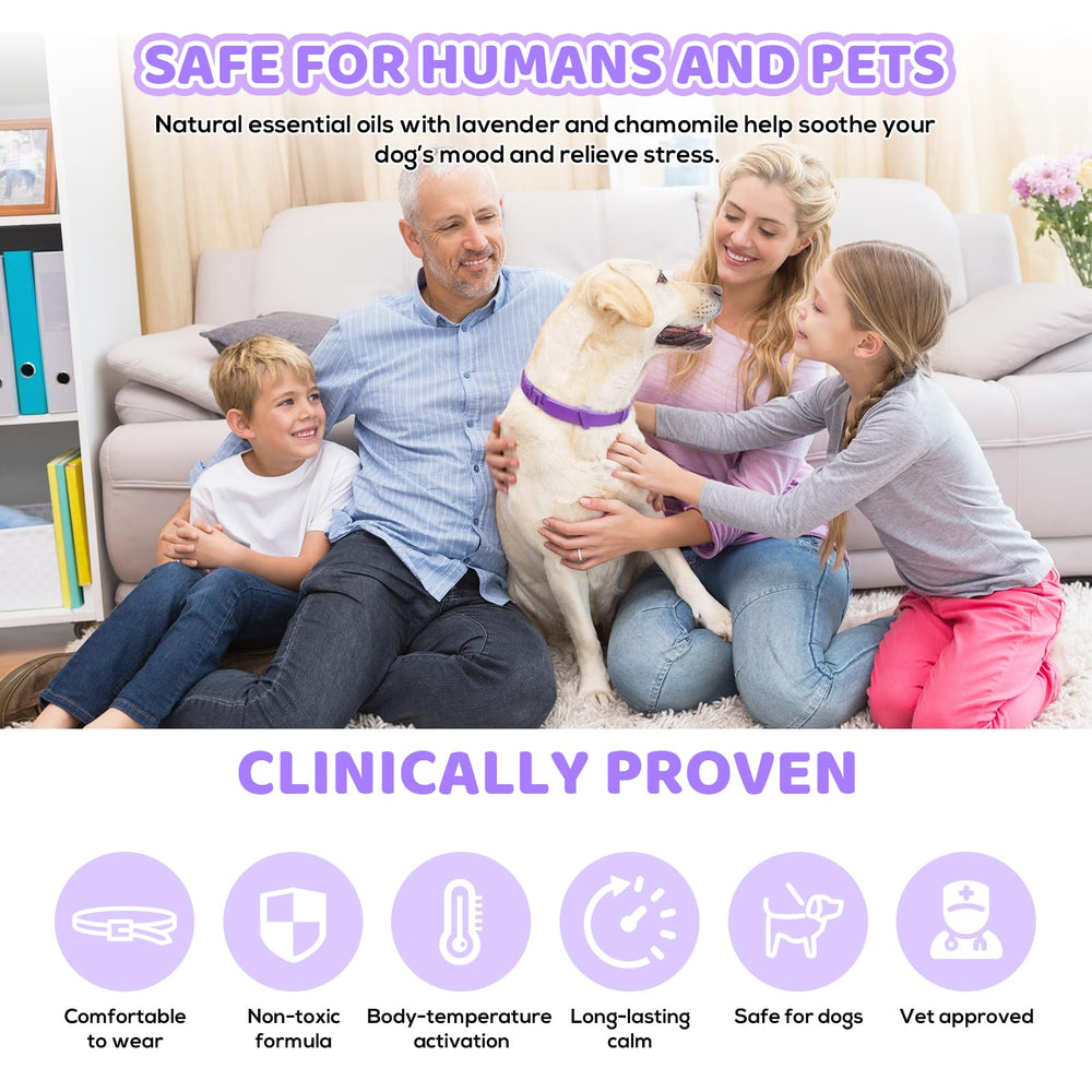 VivaciousVision Calming Collar aids during stressful events like fireworks.