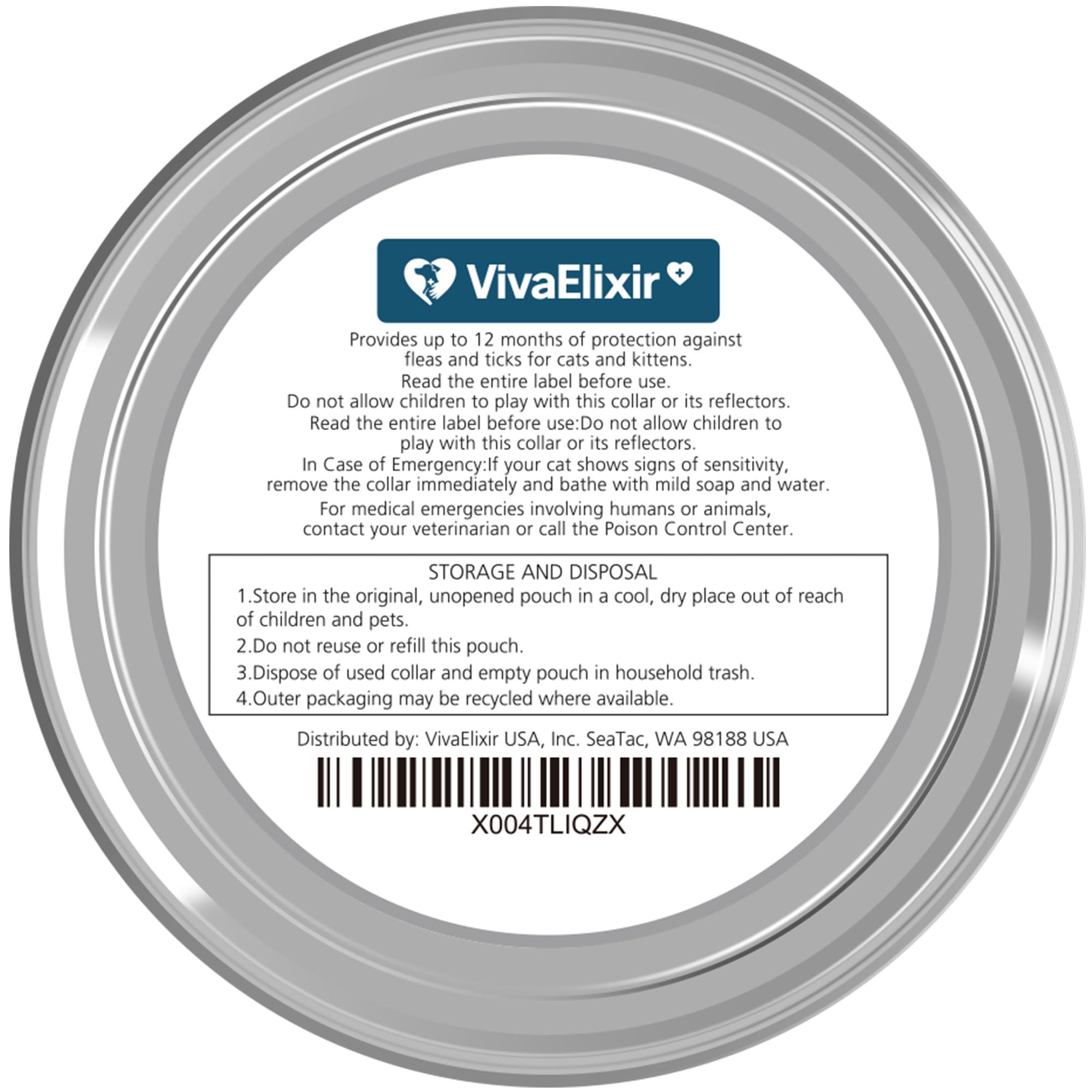 VivaElixir cat-care scenario image demonstrating easy flea and tick protection.