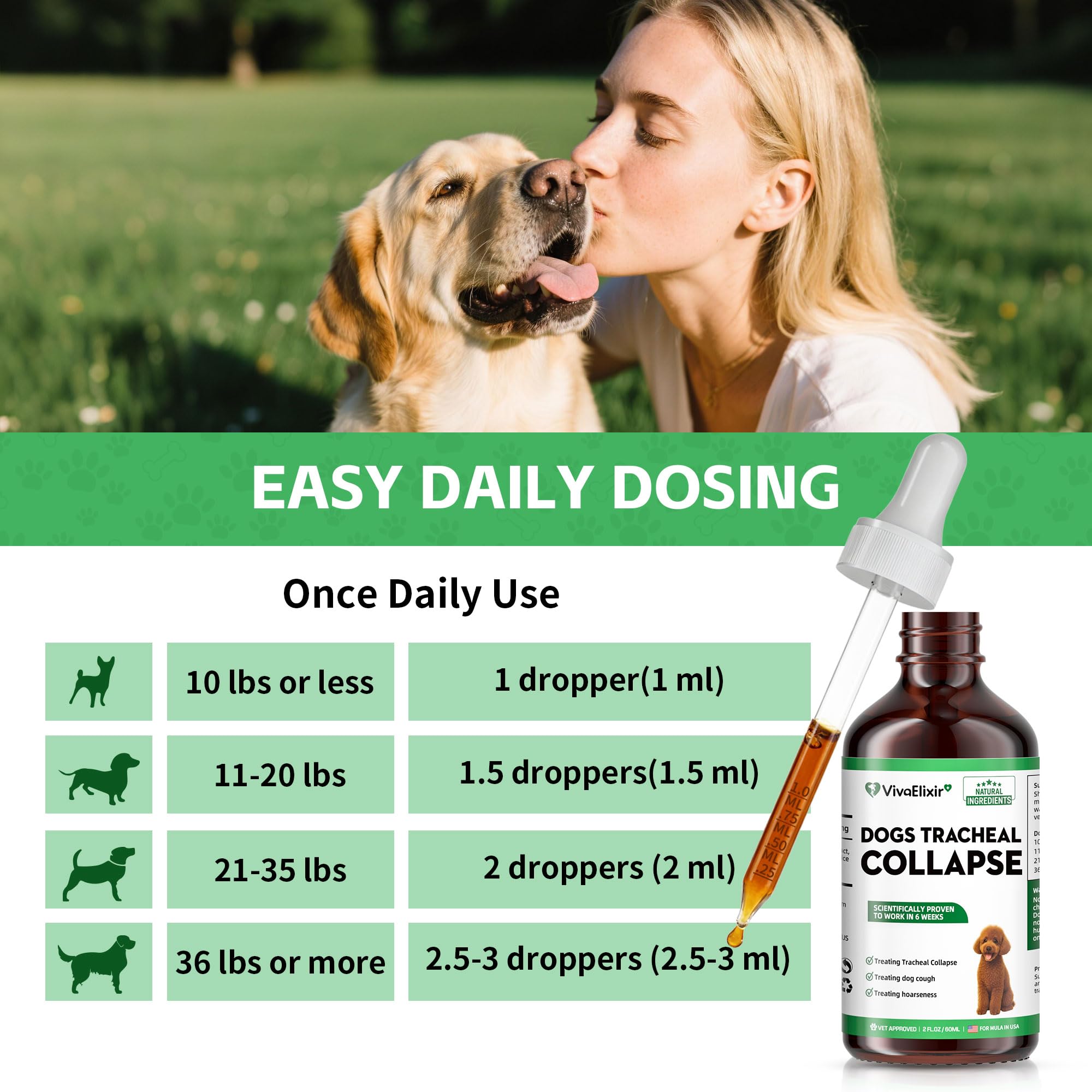 VivaElixir Olive leaf polyphenols bottle-tint suggests antioxidant support for lung health.