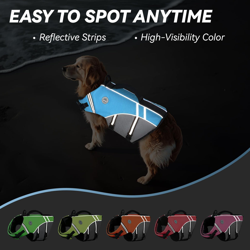 Reflective strips on VIVAGLORY vest improve visibility in low light