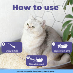VivaElixir anal gland support packaging highlights scooting relief potential for dogs.