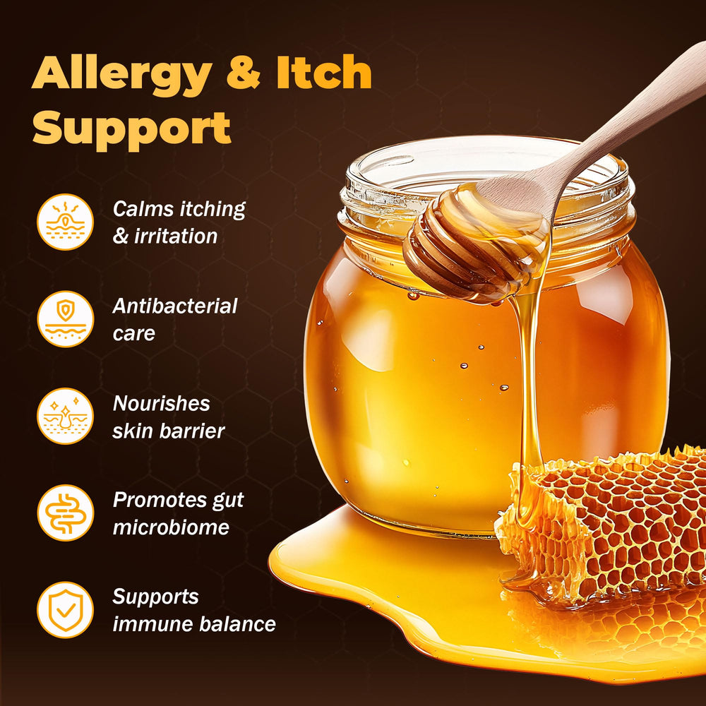 VivaElixir Manuka Honey for Dogs soft chews close-up shows tasty texture for daily use