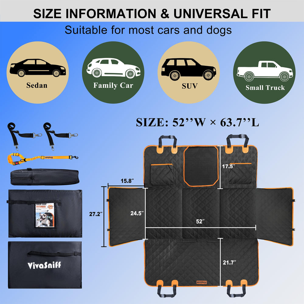VIVASNIFF built-in pockets keep toys and treats within easy reach.