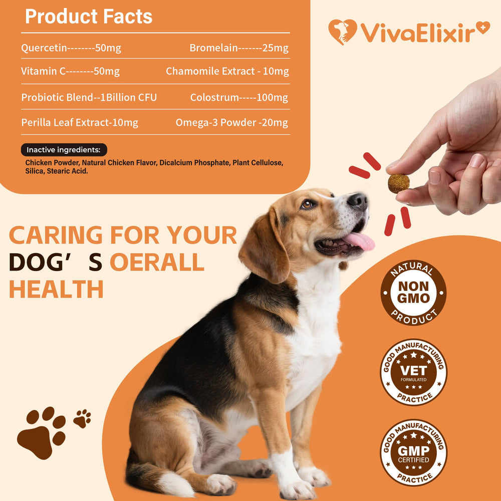 Graphic showing colostrum and probiotics for immune and gut support