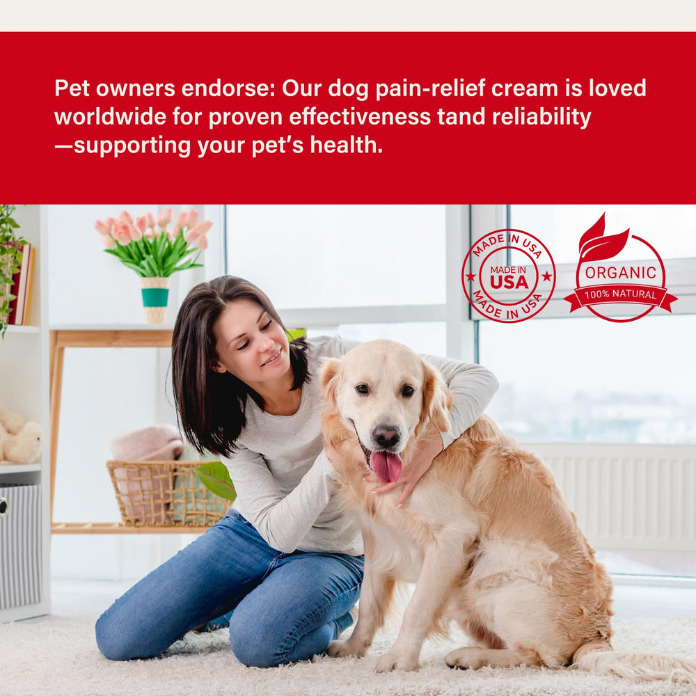 VivaElixir dog in motion after relief supports mobility during play.