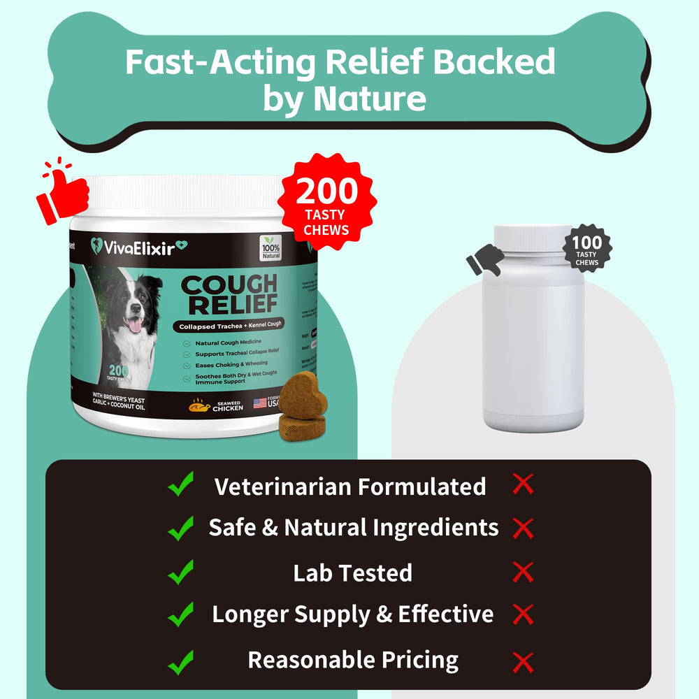 Dog-friendly use: VivaElixir chews for daily respiratory support