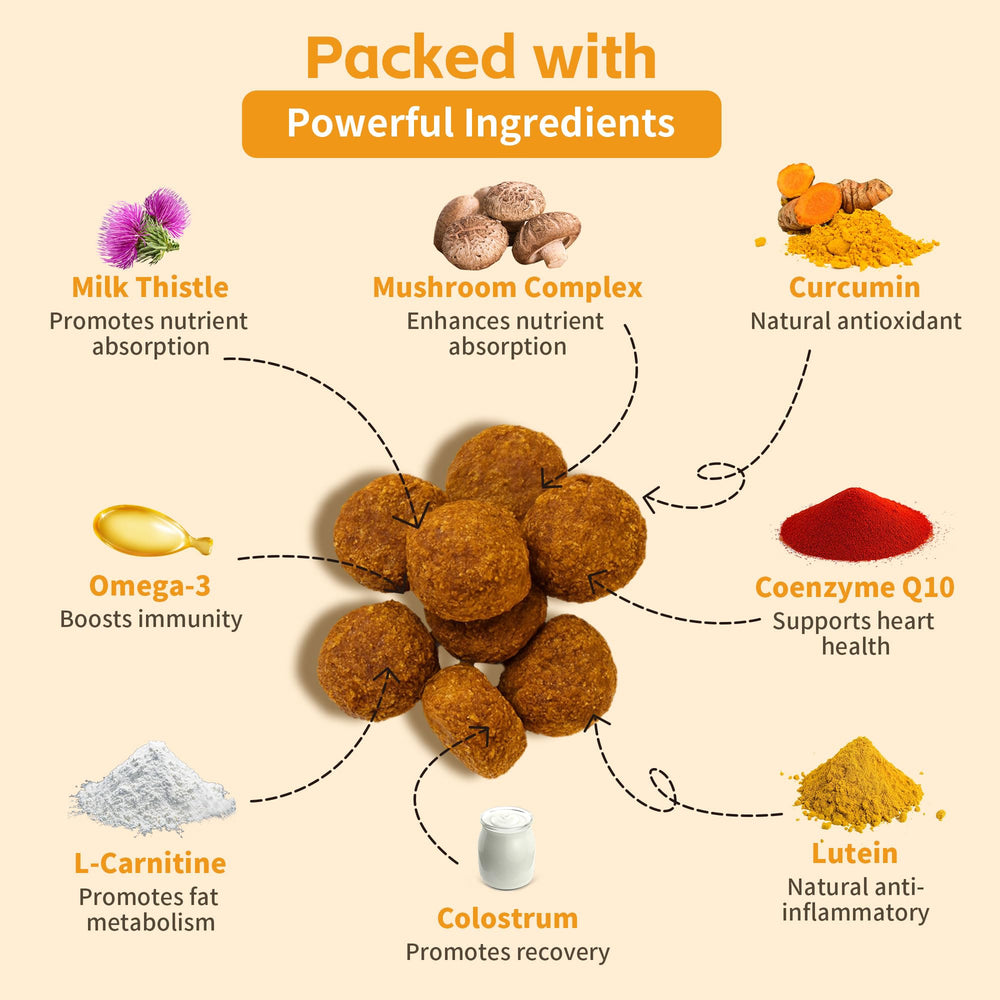 VivaElixir Turkey Tail Mushroom blend packaging highlights immune and cellular health support.