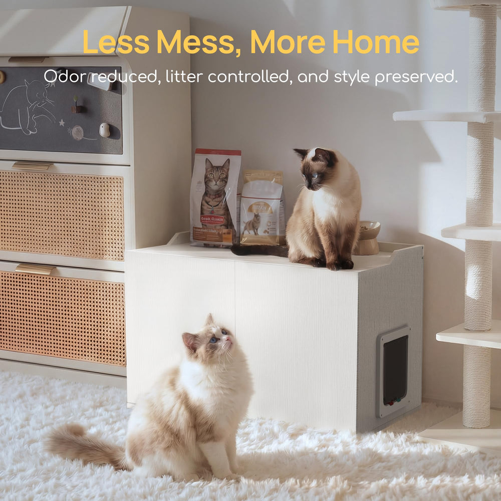 Viviendo low-profile interior facilitates quick and easy cleaning.