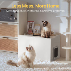 Viviendo low-profile interior facilitates quick and easy cleaning.