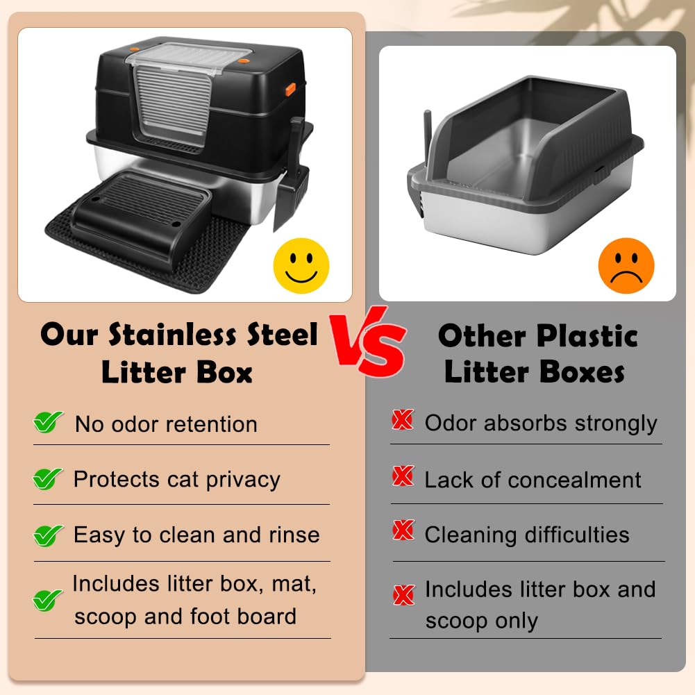 Vivifying litter box scoop and accessories; complete kit for tidy setup.