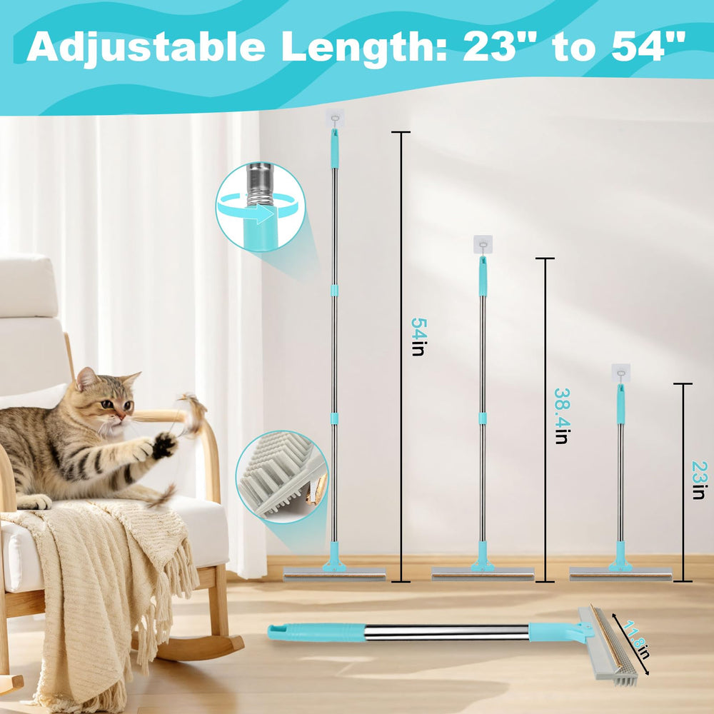 Vivifying multi-surface cleaning tool for carpets, stairs, and car mats.