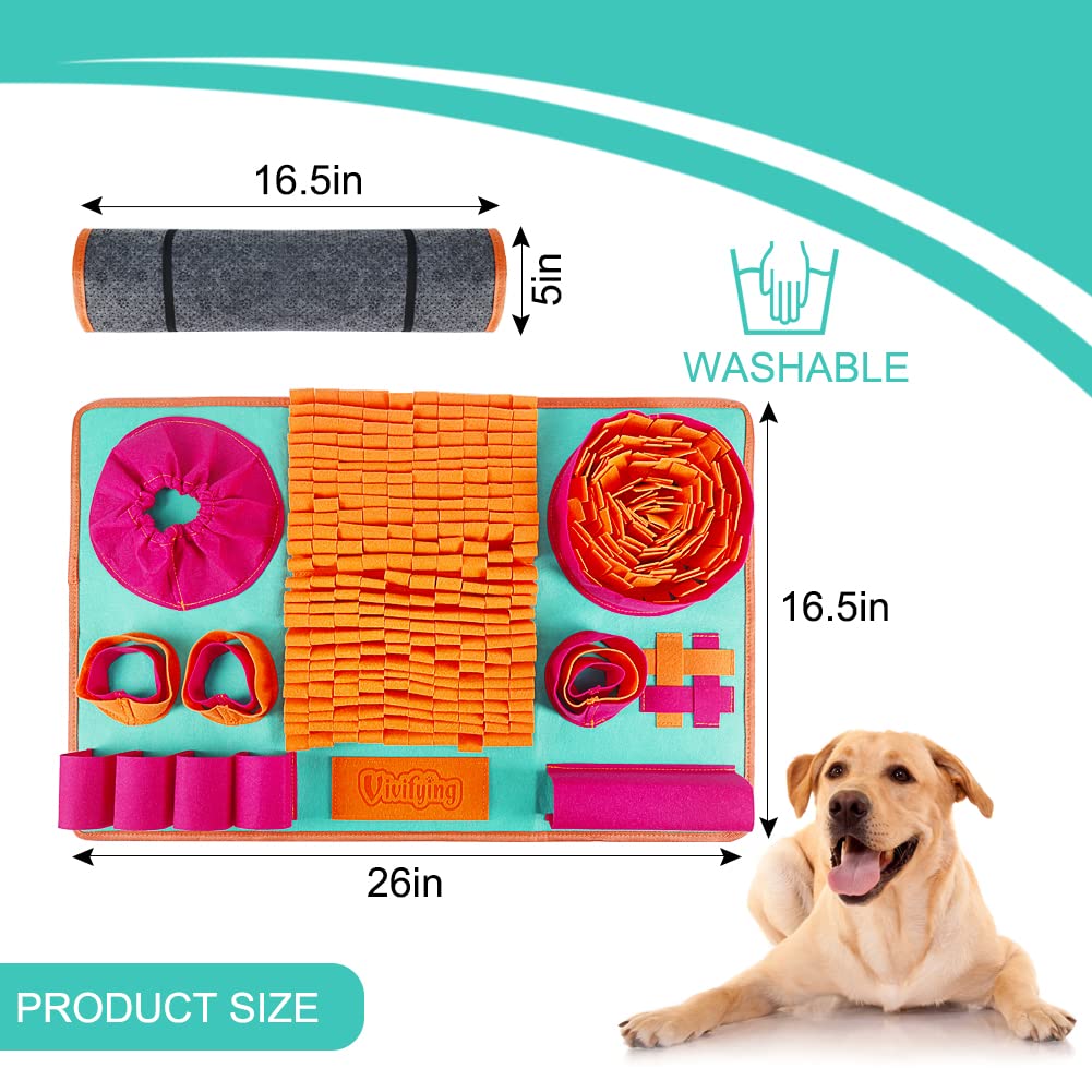 Vivifying snuffle mat used by a cat to explore scents.