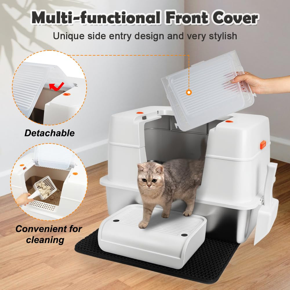 Vivifying three-mode design adapts to cats' preferences.