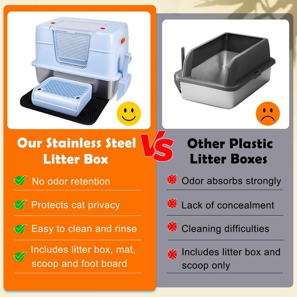 Vivifying included scoop for quick, tidy litter cleanup.
