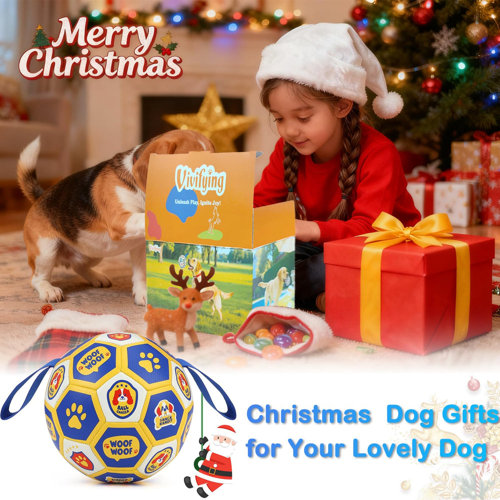 Vivifying World Cup Soccer Ball Toy buoyant design supports water-loving dogs.