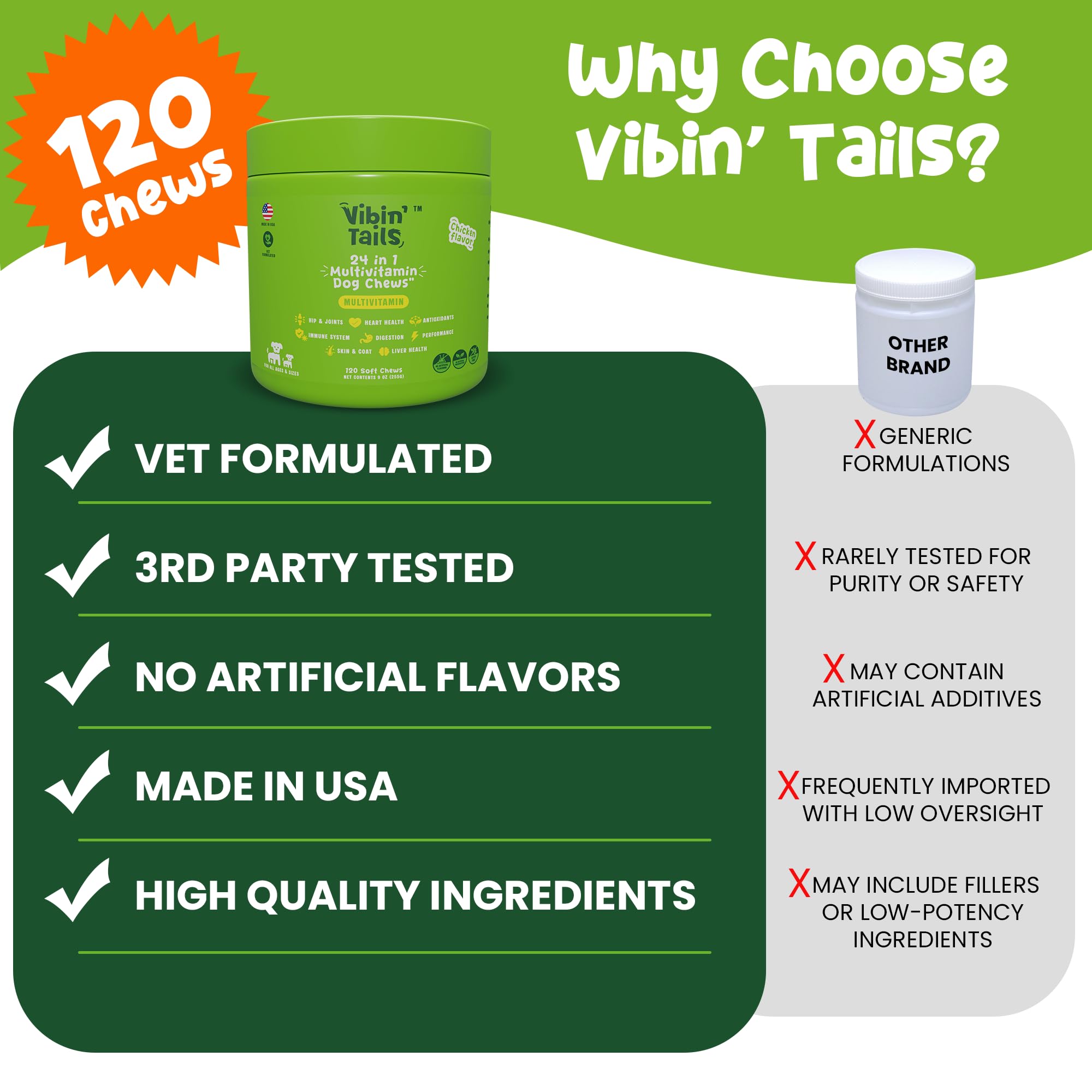 Vibin’ Tails omega-3 salmon oil promotes shiny coat and healthy skin