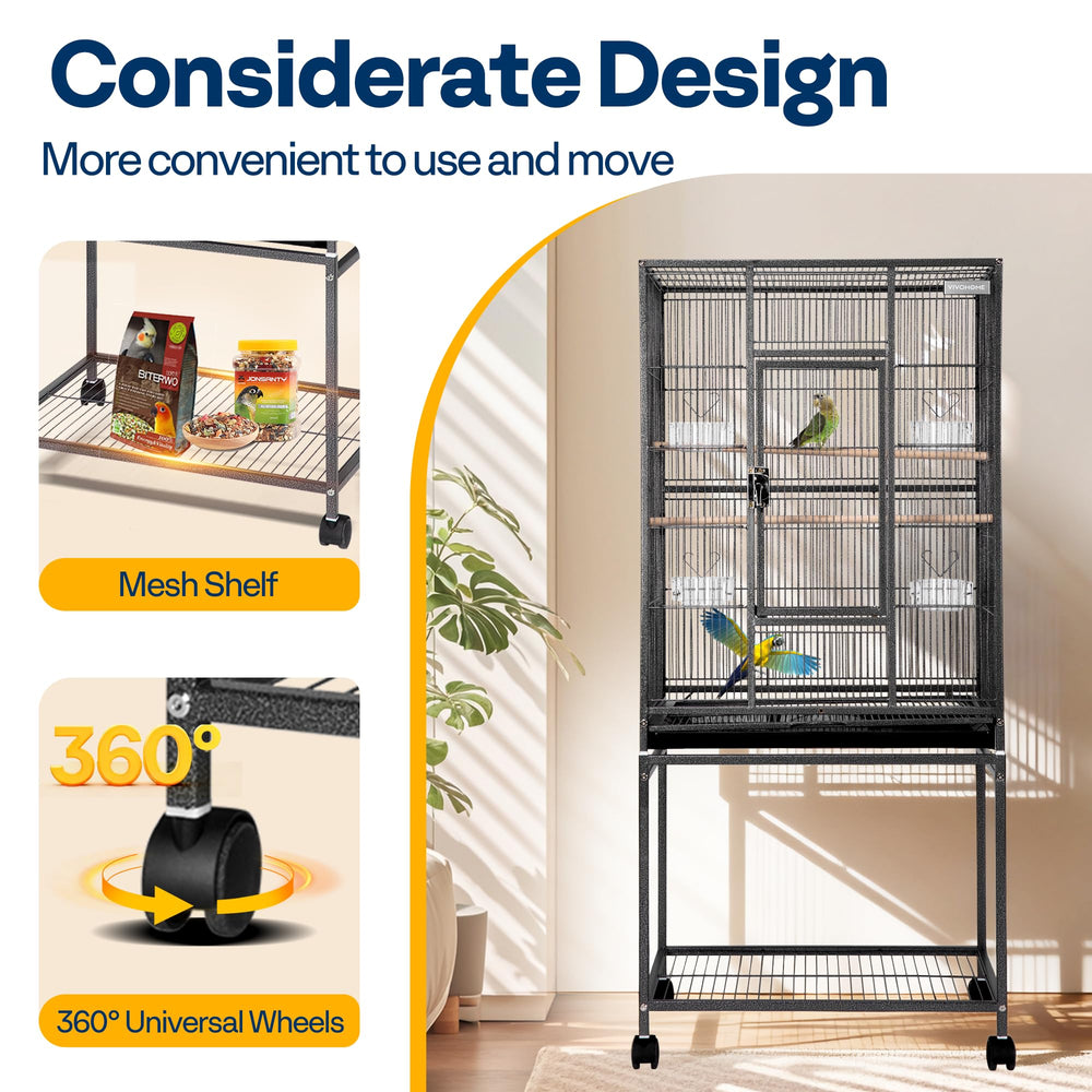 VIVOHOME drawer-style tray simplifies cleaning and maintenance.