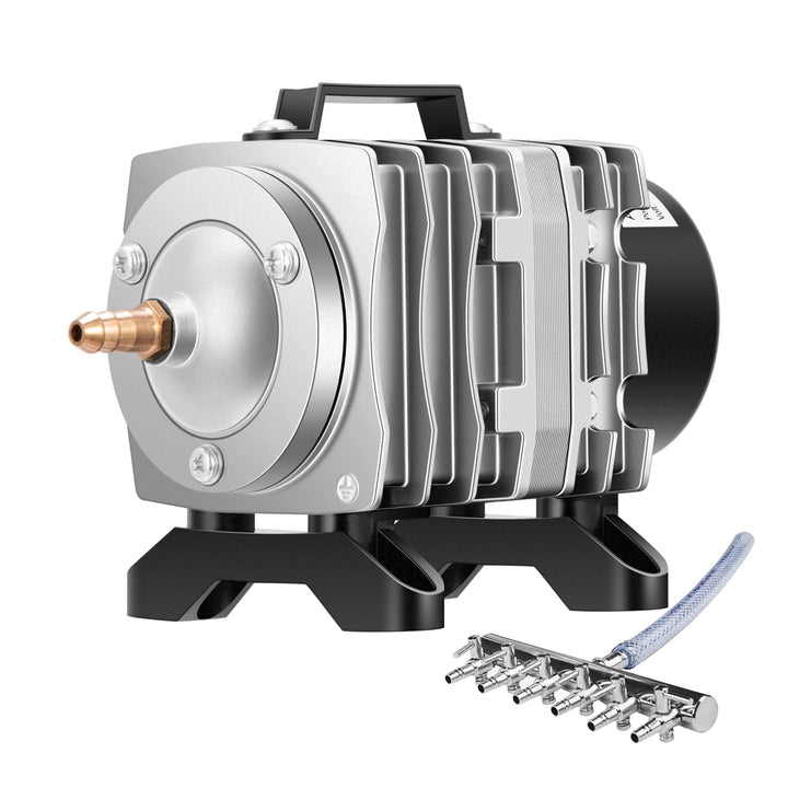 VIVOSUN 317GPH air pump with six outlets for versatile aquarium and hydroponic setups