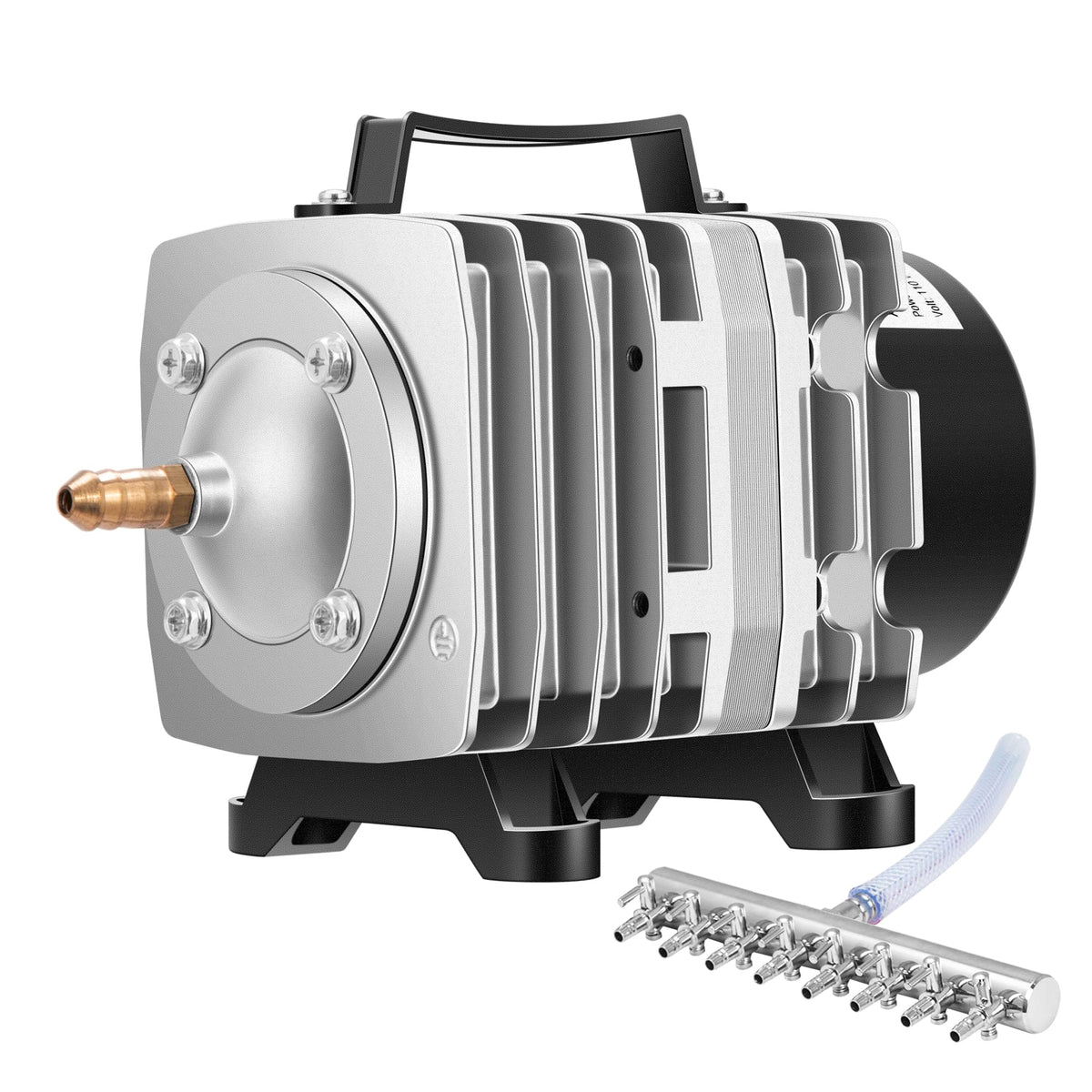 VIVOSUN commercial air pump with heat-dissipation plates for reliable cooling