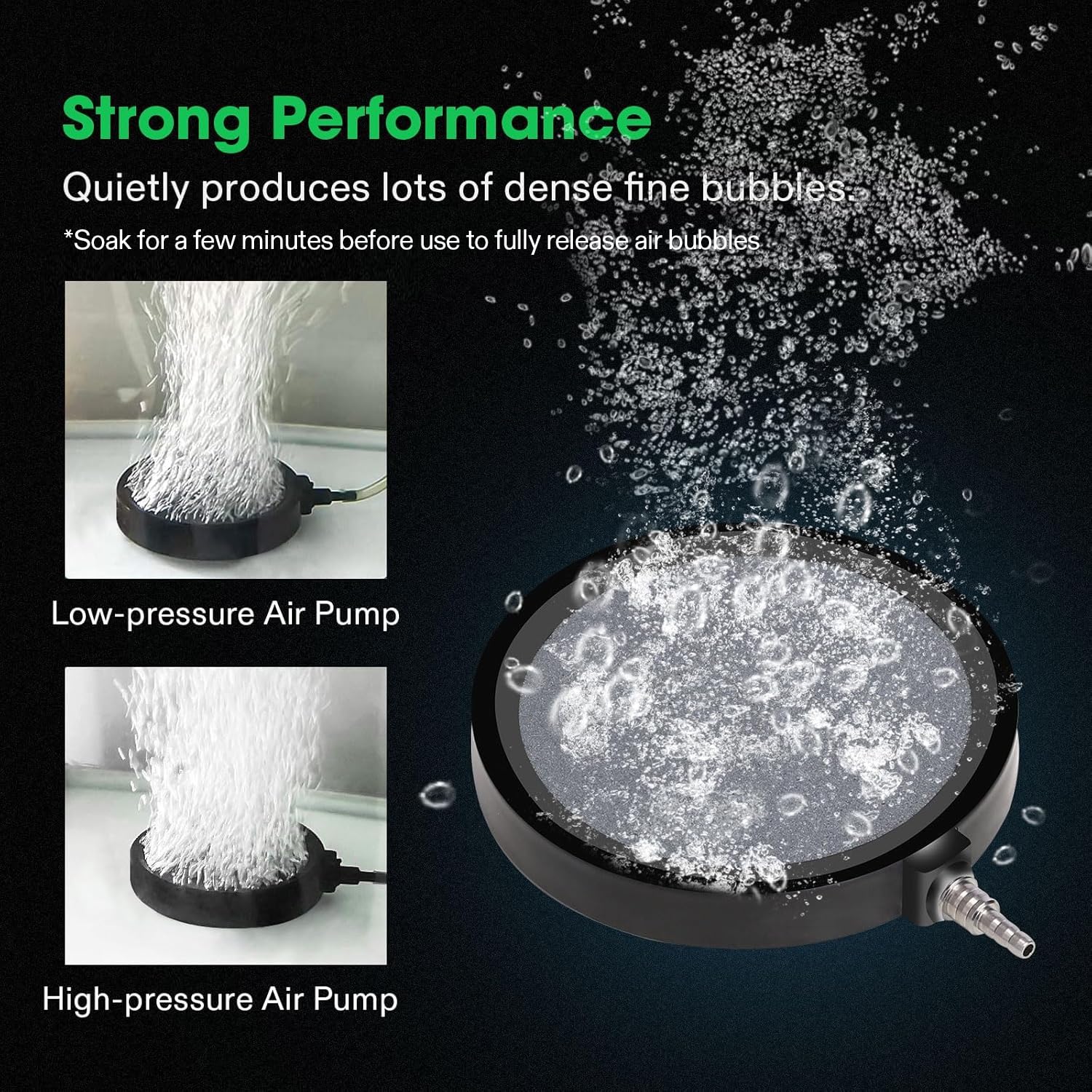VIVOSUN air stone simplifies setup for reliable aquariums and hydroponics.