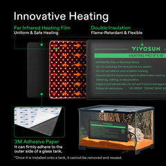 VIVOSUN thermostat controller digital display for precise monitoring.