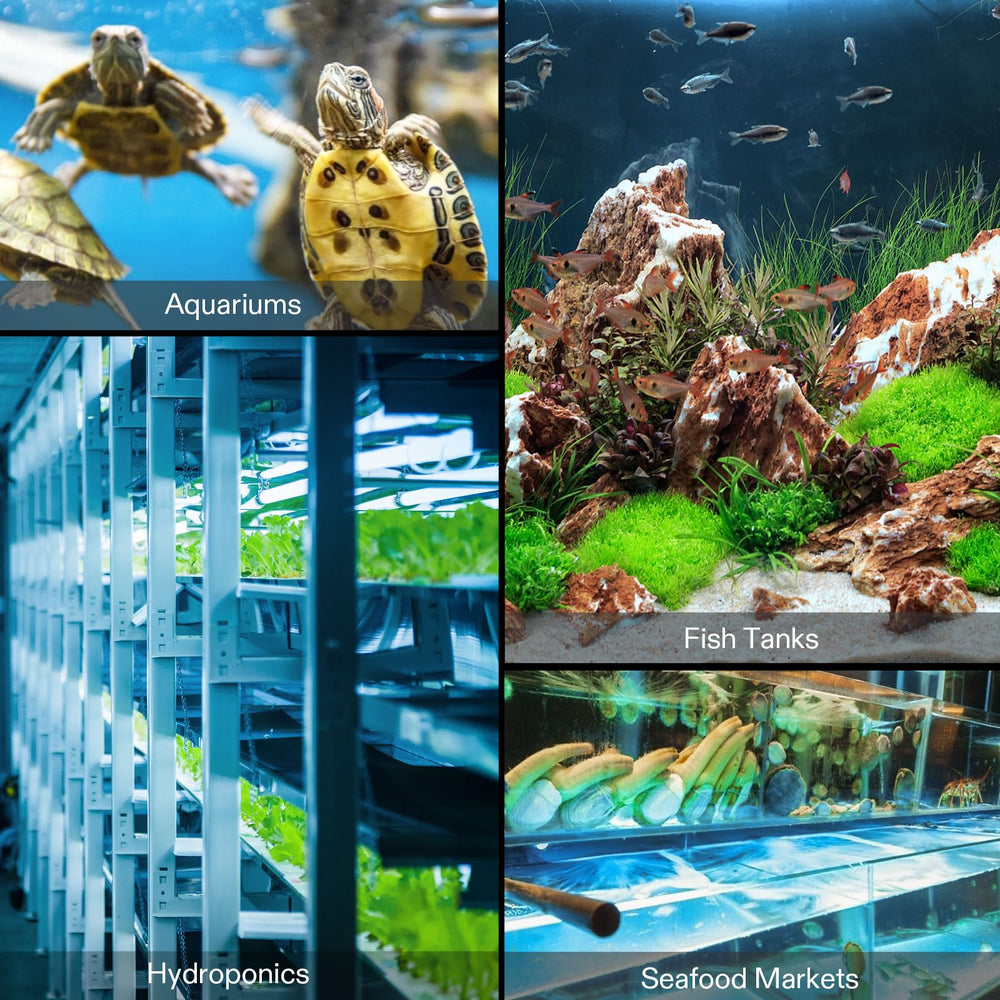 VIVOSUN wide compatibility across aquariums, ponds, and hydroponics.