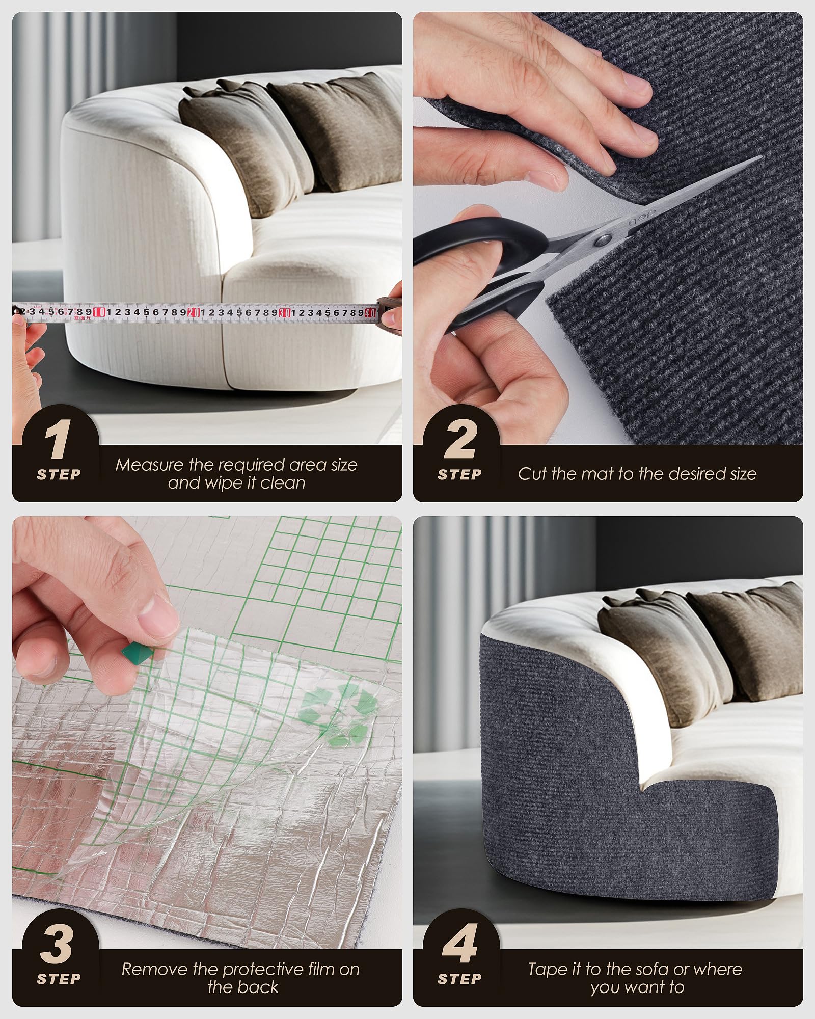 VIVOYAN leather and wood-friendly protector adheres well to smooth surfaces.