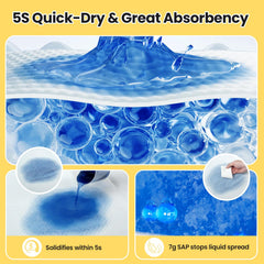 VJJ Tear-resistant XL pads withstand heavy use in crates.
