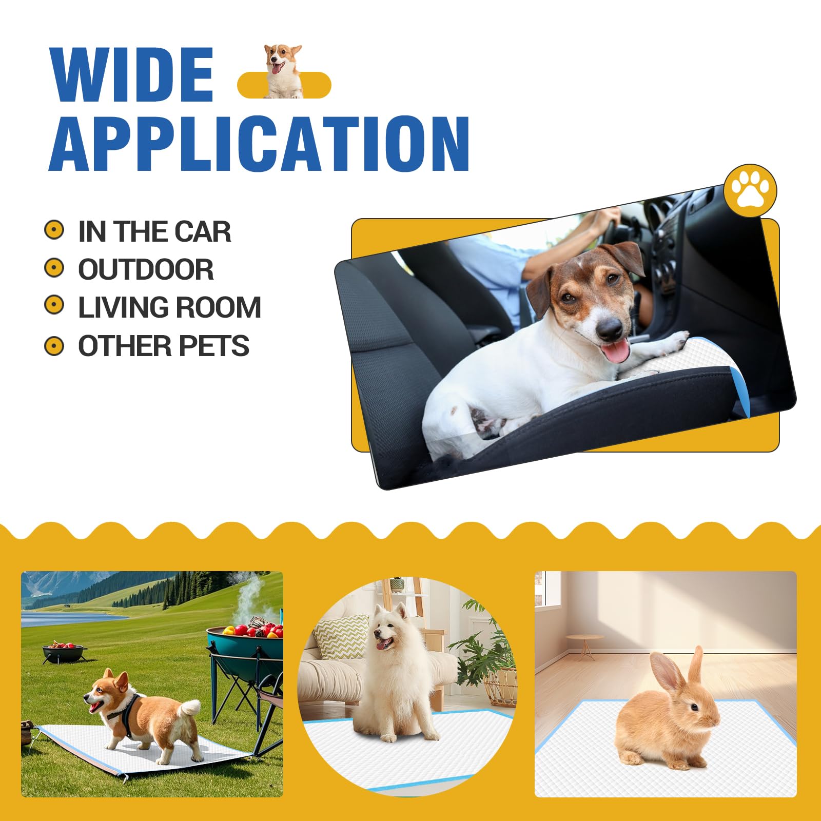 VJJ soft XL training pad supports aging pets and recovery.