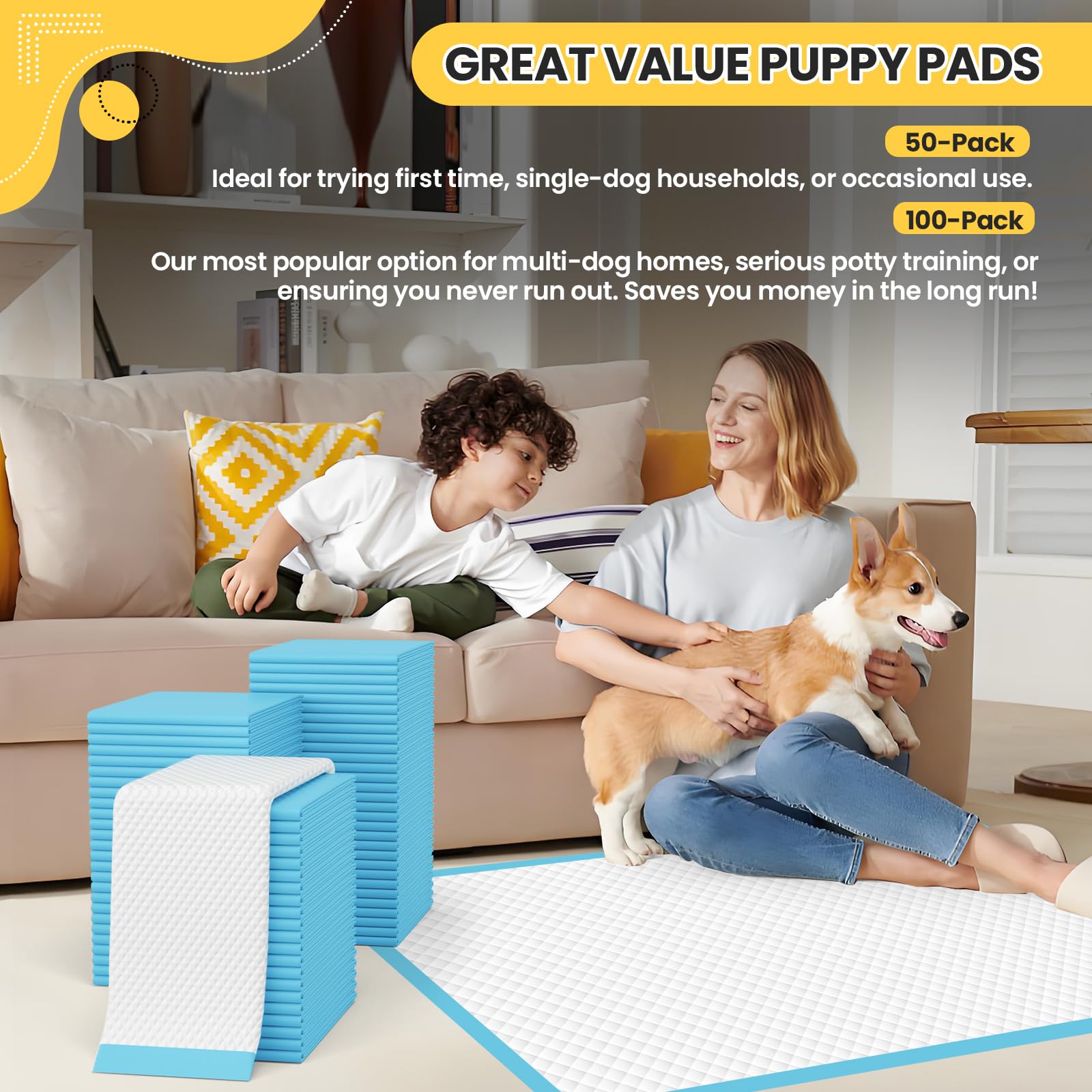 VJJ tear-resistant pad resists rips for longer-lasting use.