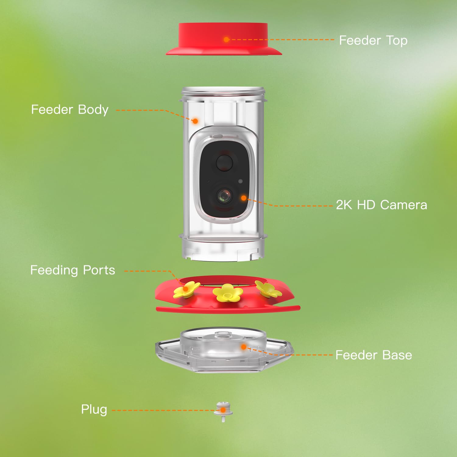VKfoy 2.4G WiFi with cloud or microSD storage option.