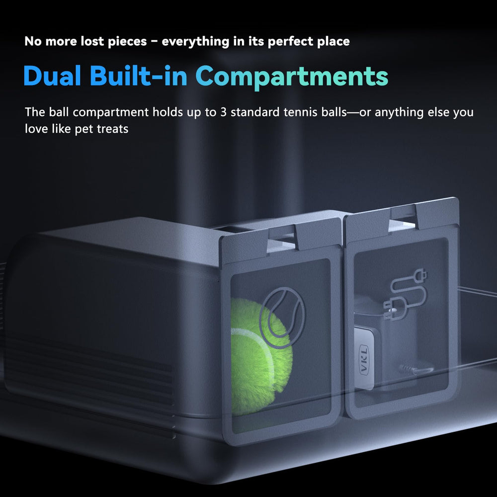 VKL launcher display and remote showing distance settings and battery status
