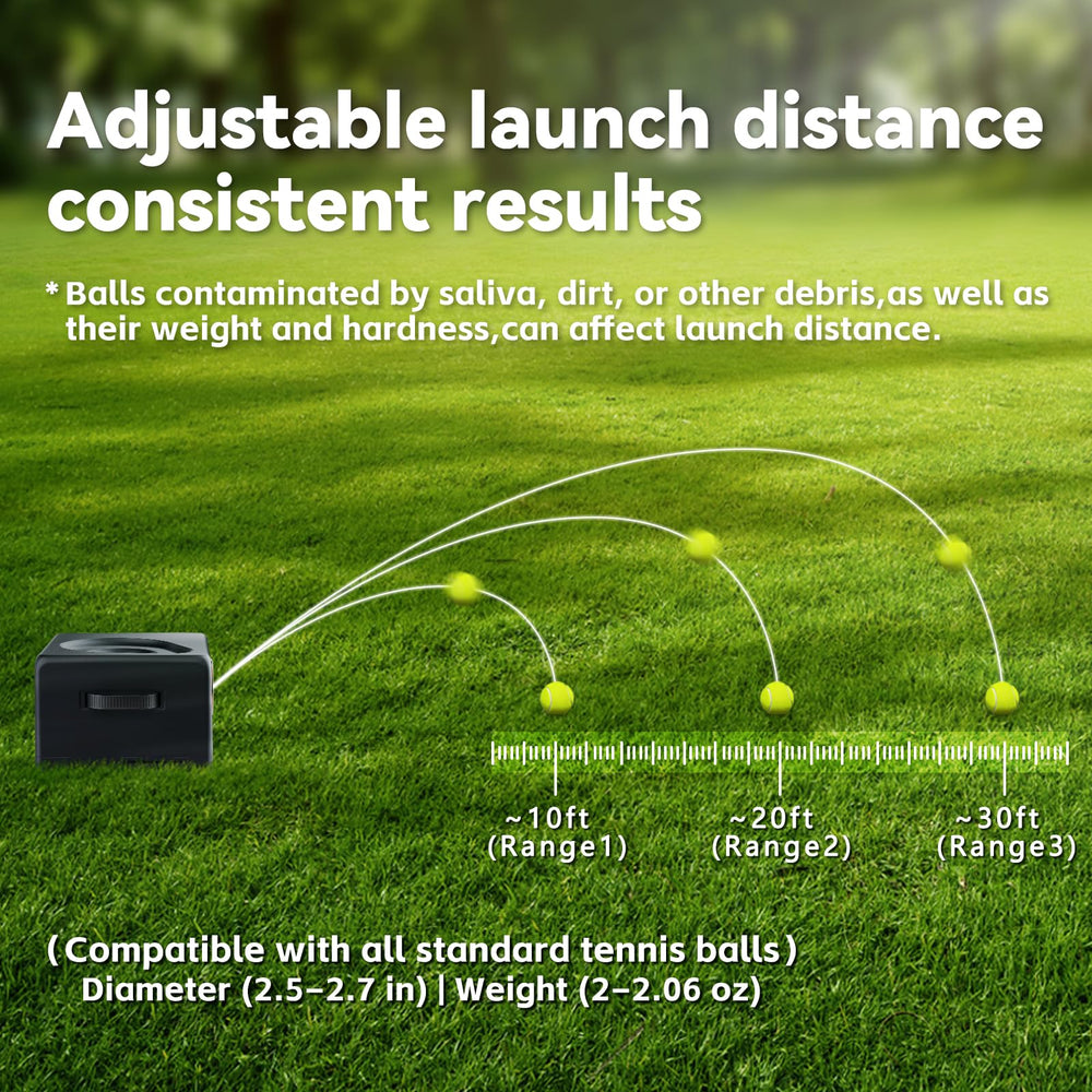 VKL dual-storage compartments keep balls and charger neatly organized