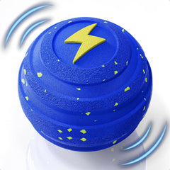 VNAKIO interactive dog ball front view for durable, engaging play sessions