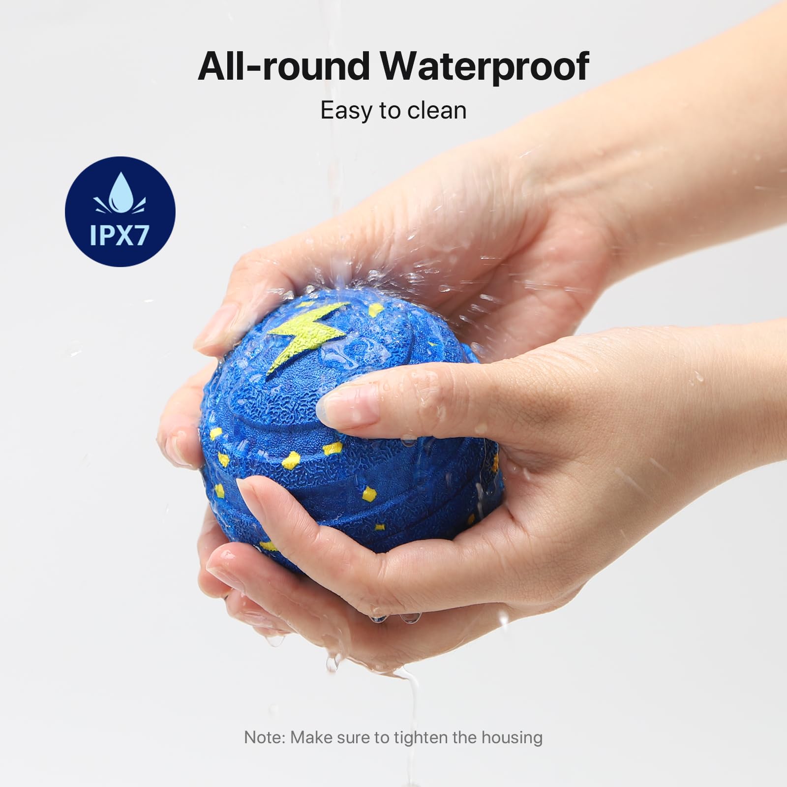 VNAKIO dog ball shell removable feature enables easy cleaning and longer lifespan