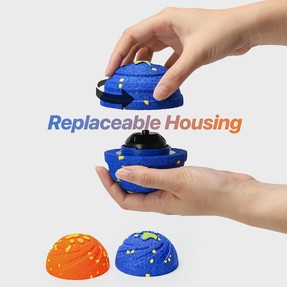 VNAKIO interactive dog ball waterproof IPX7 for indoor, outdoor, and splash play