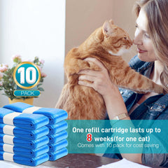 VoagLuk heavy duty litter liners resist tears for mess-free changes