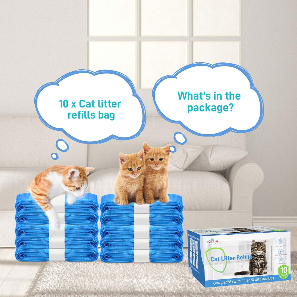 VoagLuk 10 pack value pack simplifies cat litter upkeep