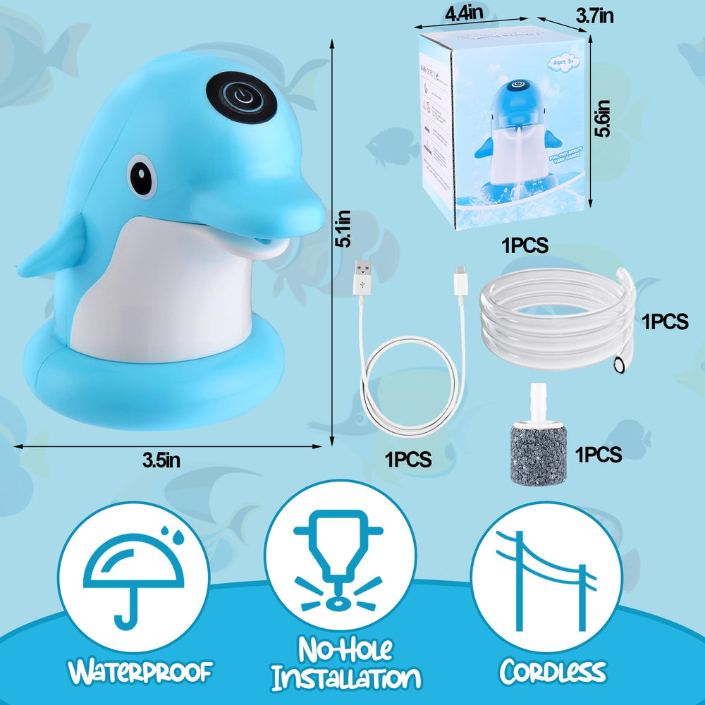 Vodolo cordless water table pump shows a 4W motor delivering strong flow.