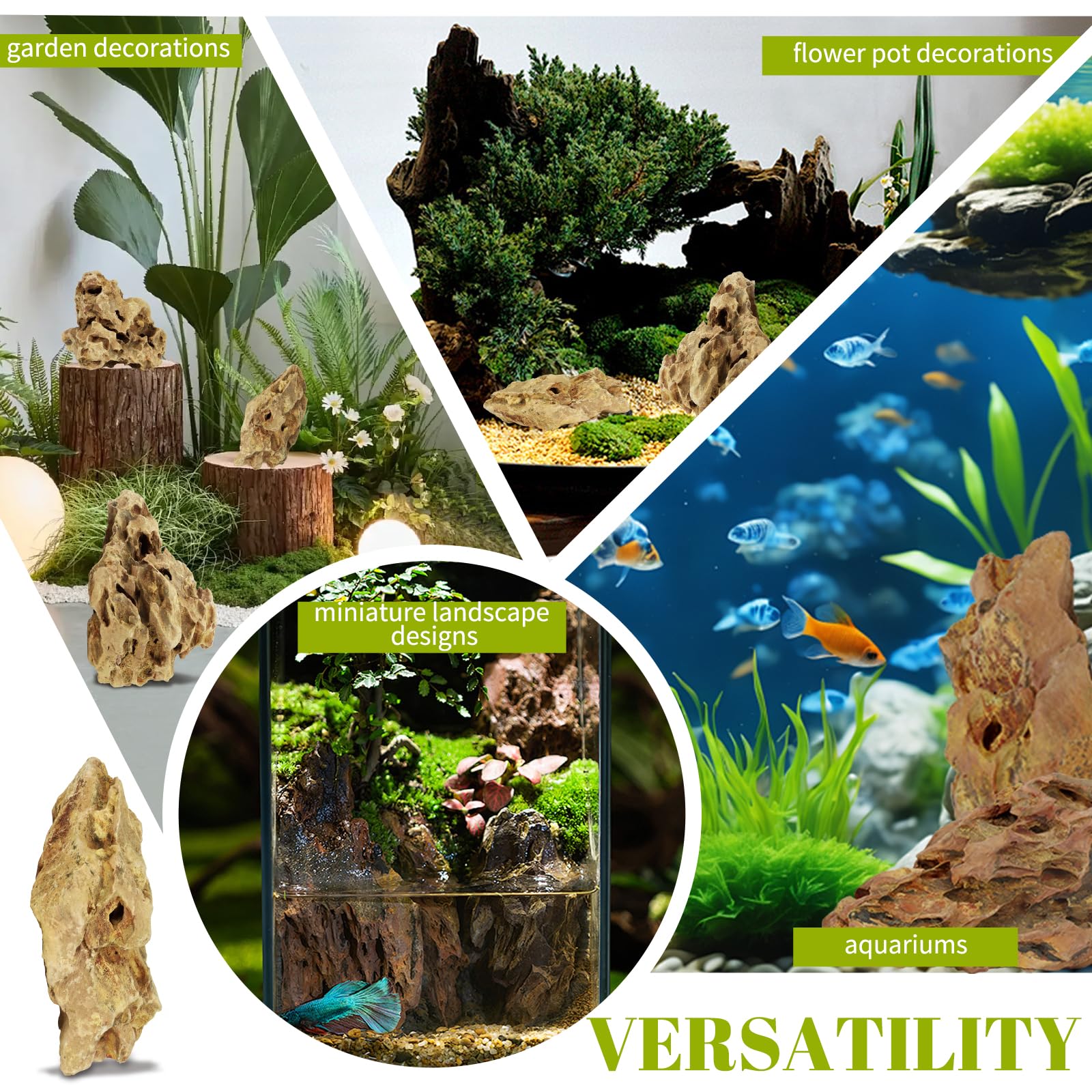 VOKOY dragon stone decor for terrariums inspires natural layouts and easy setup.